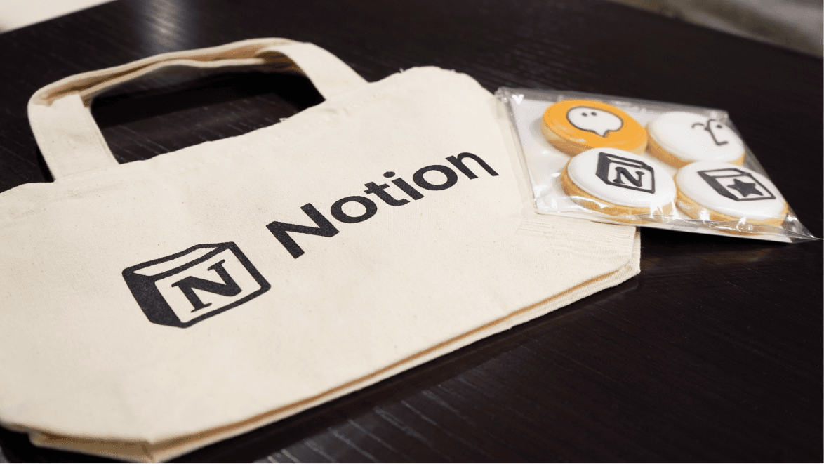 イベント参加者にはNotionグッズを特別にプレゼント!