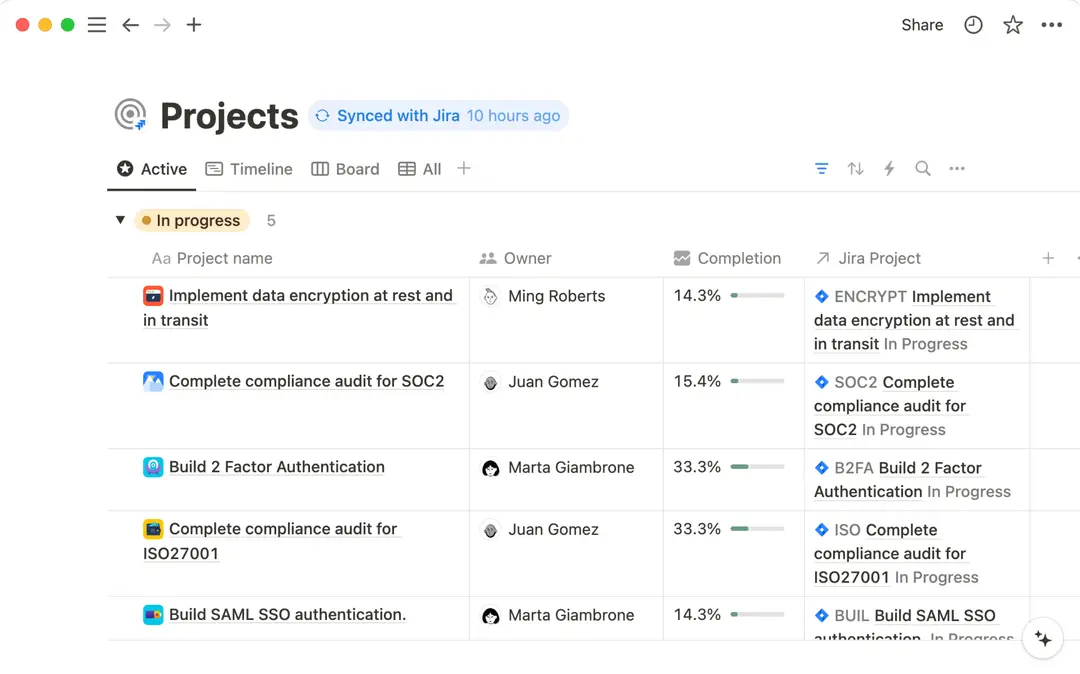 Connect Jira